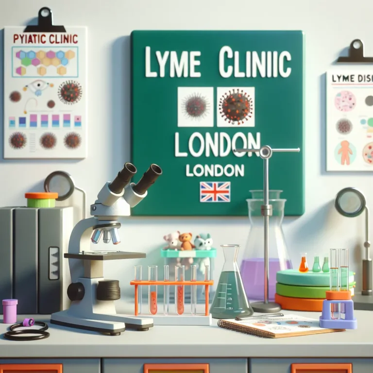 Badanie choroby Lyme u dzieci w klinice pediatrycznej w Londynie